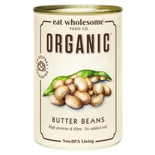 Eat Wholesome Haricots Blancs Bio, 400 g Lot de 12