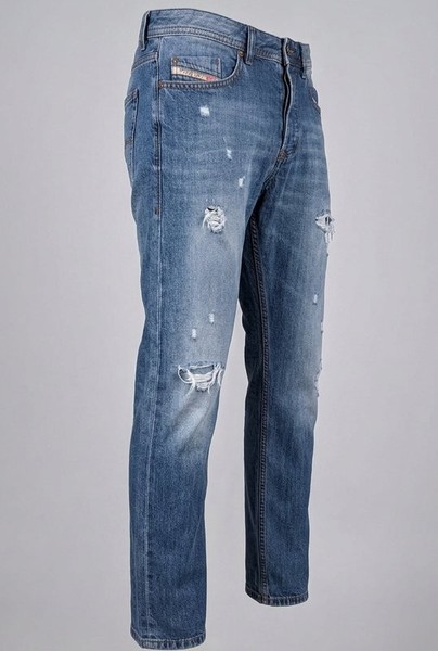 Men Diesel Jeans Navy Cotton W31L30