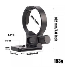 Lens Collar Tripod Mount Ring For FE 24 To 105 85mm 24mm 135mm Quick Release