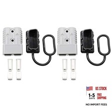 175A 1/0 AWG Battery Quick Connect Disconnect Electrical Connector Plug with 2