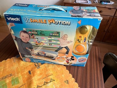 vtech V.SMILE MOTION KONSOLE inkl. Controller & Micky Maus & Cinderella Spiel