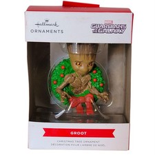 Hallmark Marvel Guardians of the Galaxy Groot Christmas Ornament Wreath Decor