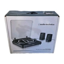 Audio-Technica AT-LP60 Black Fully Automatic Belt-Drive Turntable.