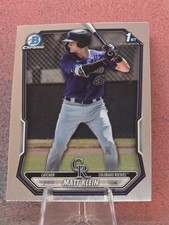 2026 Bowman #BCP-146 Matt Klein Chrome Prospects