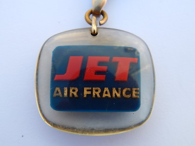 ANCIEN PORTE ETIQUETTE Bagage Compagnies Aeriennes Air France Air Inter