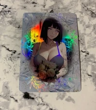 HINATA HYUGA Wedding Naruto Double Side Waifu CCG Goddess Story Anime Card C