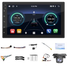 Carplay Autoradio 2DIN 7 Zoll Bluetooth GPS NAVI WiFi RDS USB KAM Android 14 32G