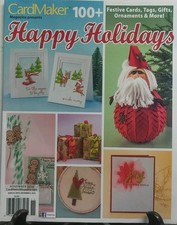 Card Maker Magazine Presents Happy Holidays Nov 2016 Festive FREE SHIPPING sb