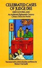 Judge Dee Mysteries: Celebrated Cases of Judge Dee (Dee Goong An) (1976, Paperback, Reprint)