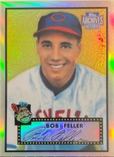 1952 Topps #88 Bob Feller - Cleveland Indians