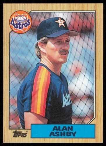 1987 Topps #112 Alan ASHBY Houston Astros catcher EXcellent FREE shipping
