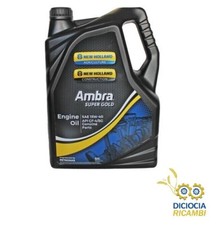 OLIO MOTORE SUPER GOLD 15w40 5LT AMBRA PETRONAS TRATTORI AGRICOLI NEW HOLLAND