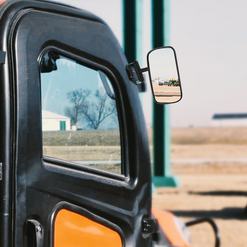 2PCS UTV Rear View Side Mirrors for Kubota RTV400/ 500/ 1100 RTV1140 ...