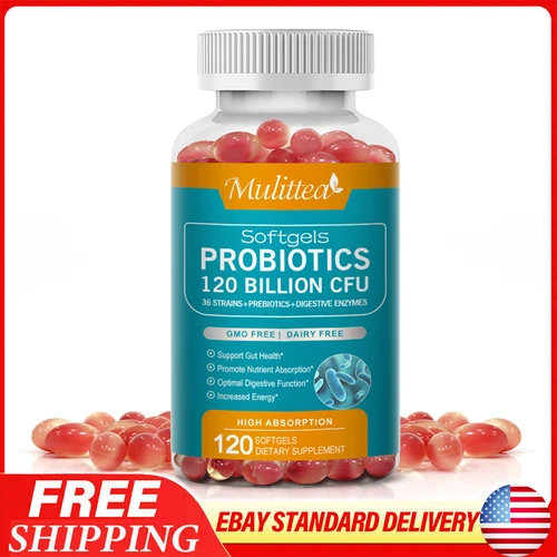 Probiotics 120 Billion CFU Potency for Healthy Digestive Immune Health