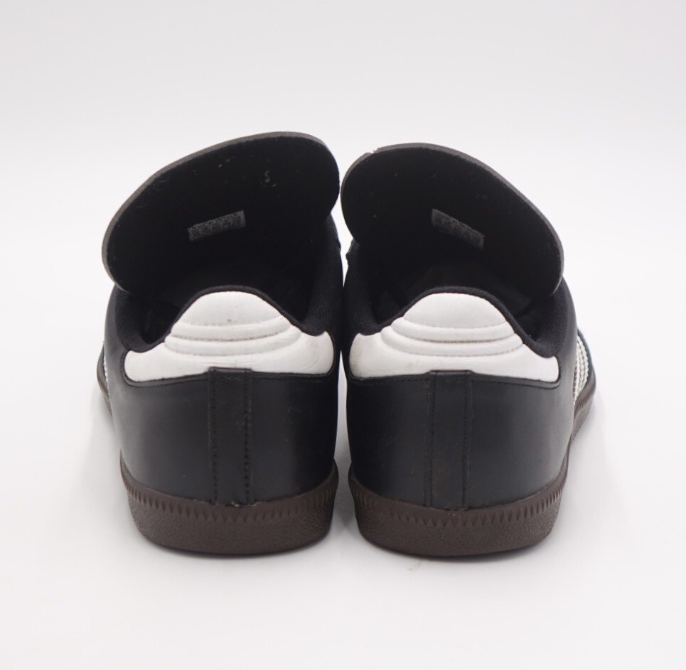 adidas gazelle silver green womens adidas Kid's Samba Classic Indoor Shoes Black main image 1