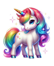 9X 18X18 Autoaufkleber Regenbogen Einhorn Aufkleber Wetterfester Vinyl Sticker