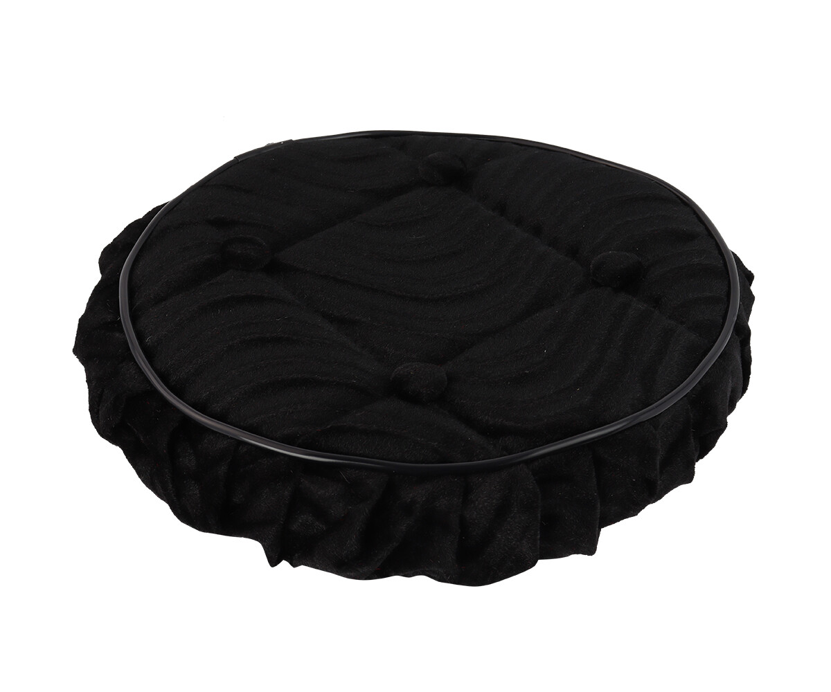 Steering Wheel Cover Black