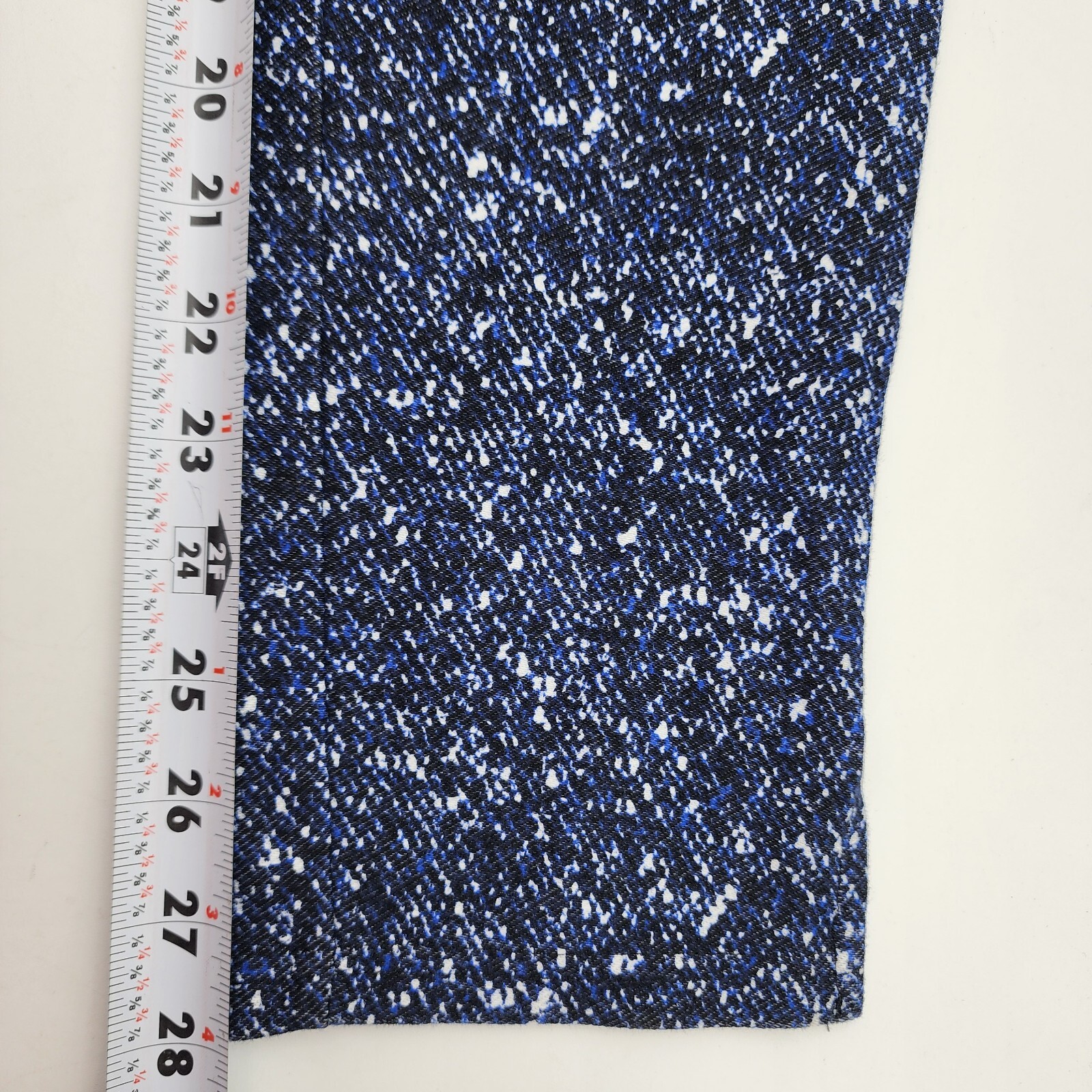 Michael Kors Women's Blue White Skinny Jeggings Jeans, Size Medium Pants thumbnail 11