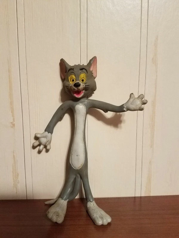 1979 VINTAGE Tom and Jerry Tom bendable toy eBay