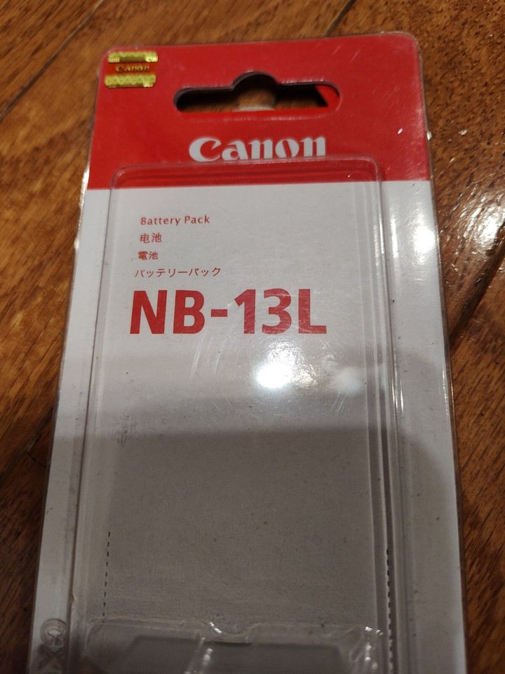 Canon OEM NB13L Battery for PowerShot G7X G5X G9X SX730 SX740 G7XII