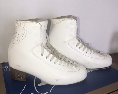 Ice Skate Figure Skating Boots Risport RF1 Elite White 255 C
