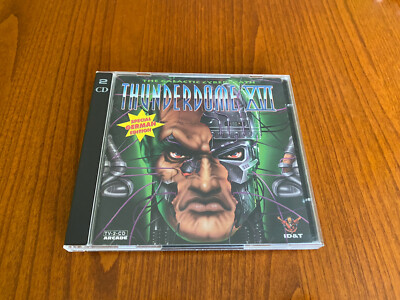 RARE ARTWORK INNER BACKCOVER - Thunderdome XVI - 2CD - HARDCORE GABBER - 16 