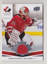 14-15 Team Canada Women Genevieve Lacasse Jersey Upper Deck 2014