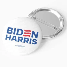 Biden Harris 2024 Presidential Campaign Pinback Button / JB24-102