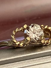 I0k Gold Montana Sapphire Ring Size 6.5