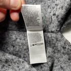 The North Face Sweater Mens Size Large Gray Quarter Zip Cotton Wool Nylon