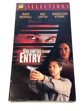 Unlawful Entry (VHS, 1992) Kurt Russell, Ray Liotta, Madeleine Stowe Thriller