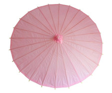 Japanese paper umbrella WAGASA Pink 84cm handcraft bamboo-frame from JAPAN NEW