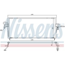 Condensateur Nissan ALMERA