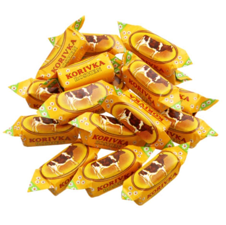 Roshen Korivka Condensed Milk Candies With Filling Sweets Party Gift 100g 500g eBay