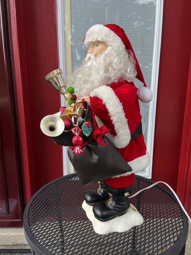 Vintage Telco Motionettes animierter Weihnachtsmann 24" beleuchtet - Bild 6 von 14