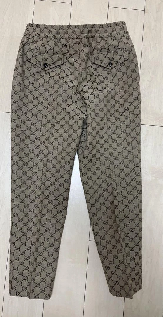 Vintage gucci sales monogram pants