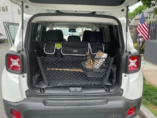 Rear Trunk Envelope Style Cargo Net for JEEP COMPASS PATRIOT RENEGADE 2007-2023