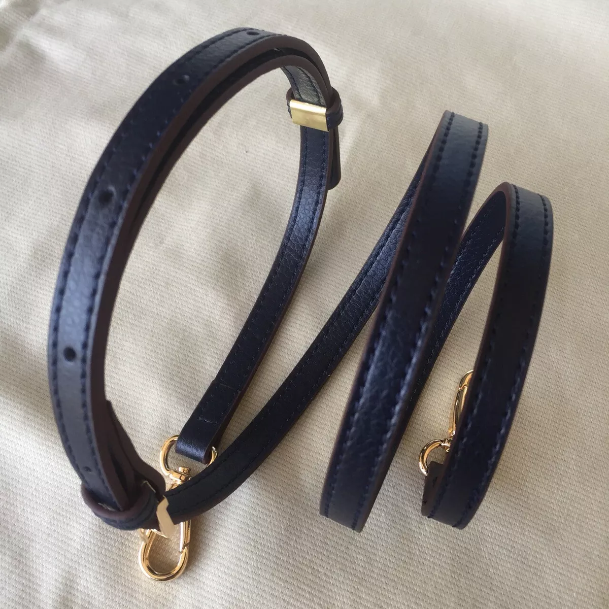 louis vuitton strap replacement black