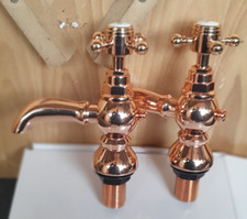 Traditional Bath Taps  Rose Gold