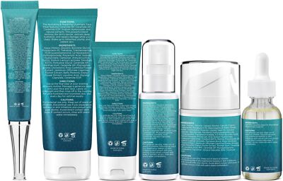 Complete Deep Hydration Skin Care Kit for Extremely Dry Skin Anti