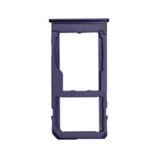 SIM microSD Card Tray Dual for Samsung Galaxy A60 Blue Repair Part Fix Parts