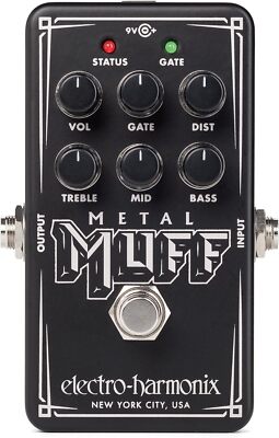 ELECTRO-HARMONIX Nano Metal Muff Verzerrung Effekpedal für Gitarre