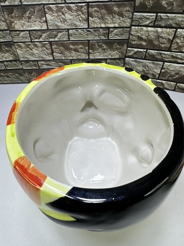 Barattolo di biscotti in ceramica halloween horror non morti mostro testa zombie CandyBowl cervello! - Foto 15 di 24