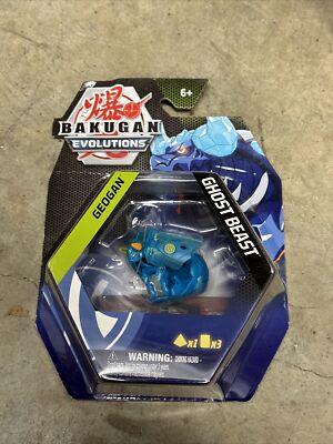 Bakugan Evolutions Geogan Ghost Beast Baku-Action Figure with Cards Spin Master
