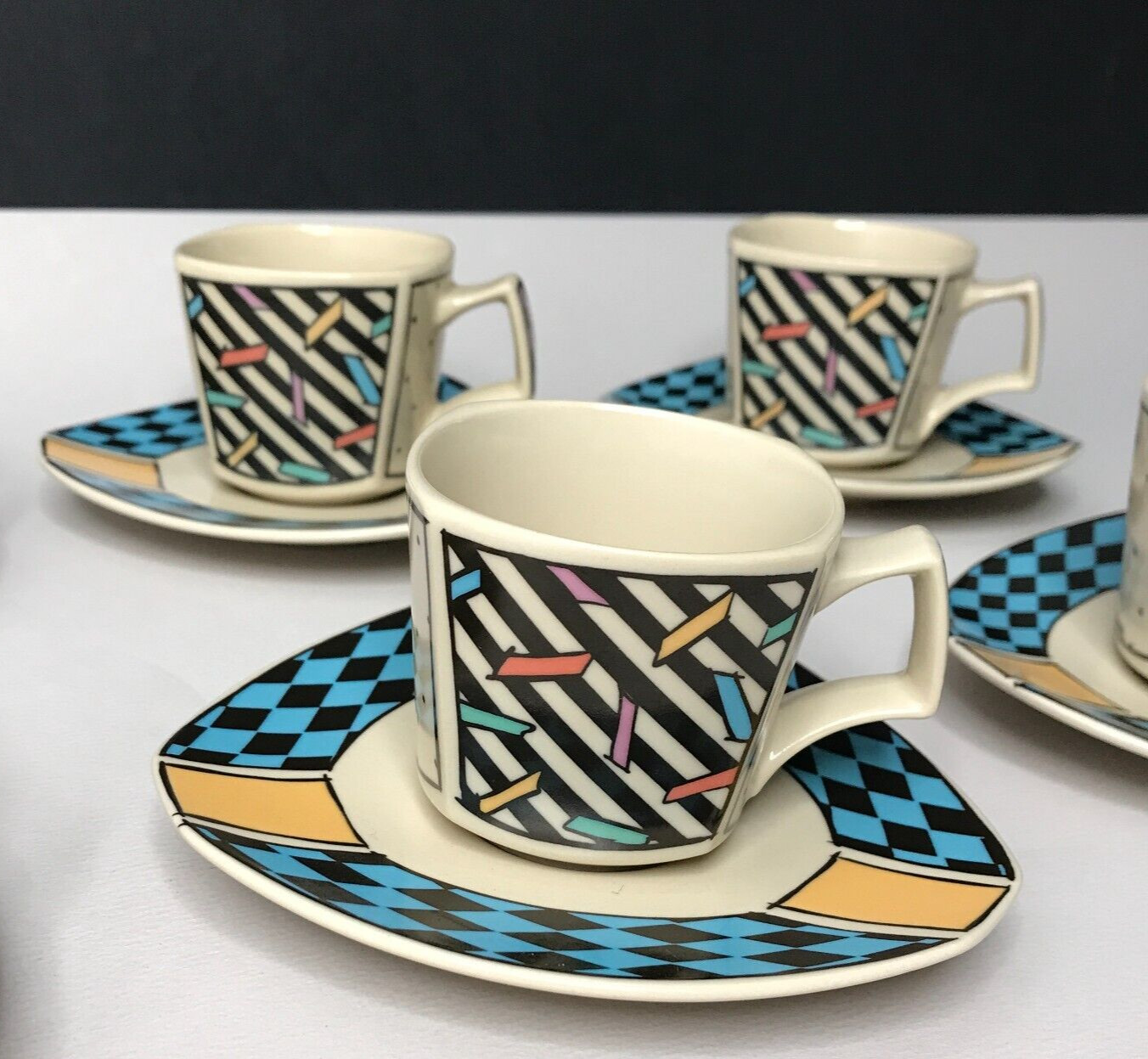 Servicio Café Firmado Hafner ROSENTHAL Vajilla Vintage Antigua Contemporáneo 1