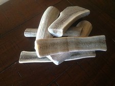 WOW 3 LBs Of Bargain Bones Split Elk  Deer Antler Dog Chew Mix-M/L