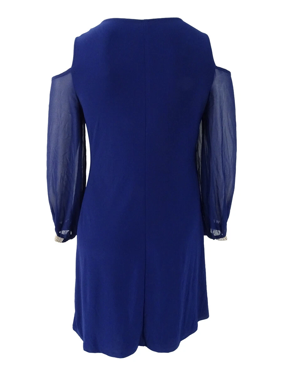 Msk cold shoulder maxi cheap dress
