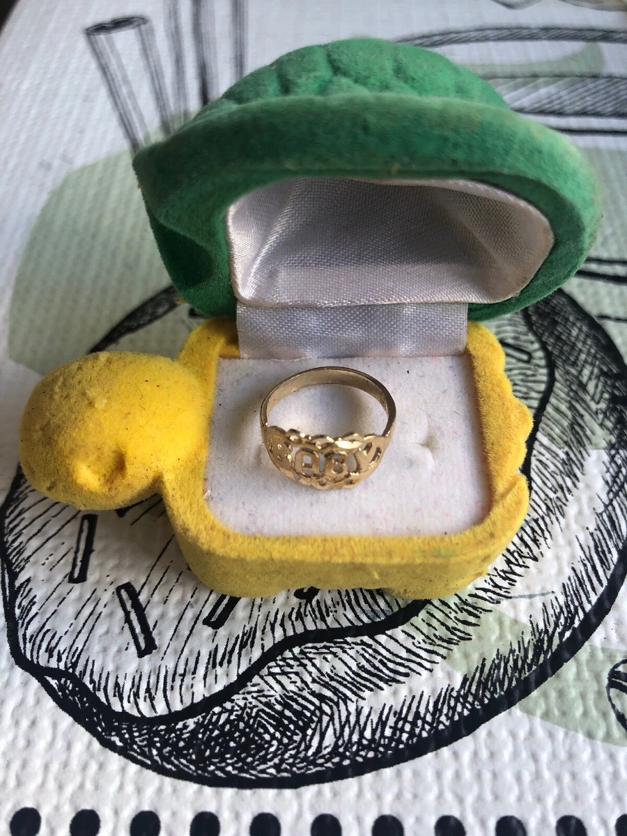 Baby gold best sale ring