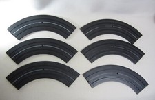 Vintage HO Aurora Model Motoring 9" Radius Curved Roadways No.1519 Lot of 6