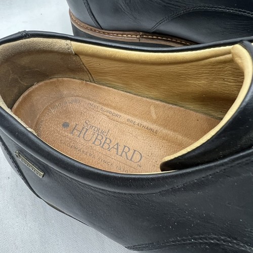 Samuel Hubbard 12 Hombres Rainy Day Founder Cuero Negro Derby Zapatos de Vestir Gore-Tex - Imagen 4 de 13